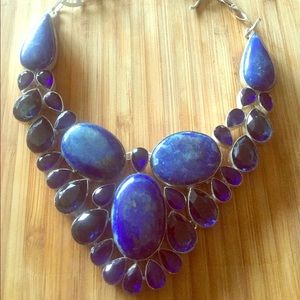 The beauty of Blue Stone necklace